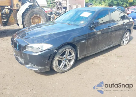 2013 BMW 550I xDrive from USA, damaged, VIN WBAFU9C53DDY70329